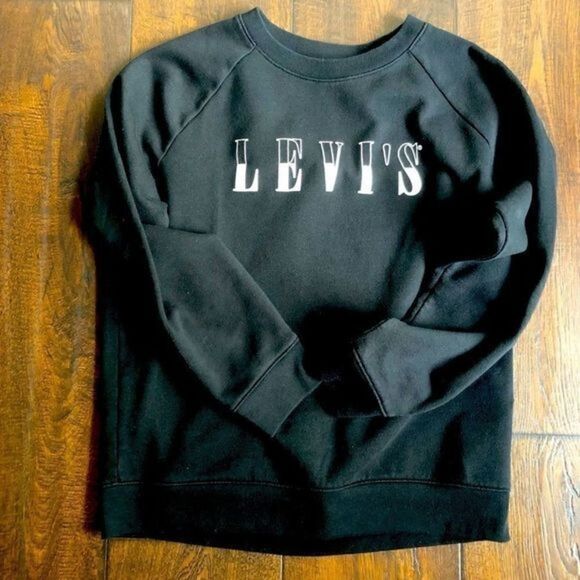 Levi’s Black Sweatshirt - Picture 1 of 8